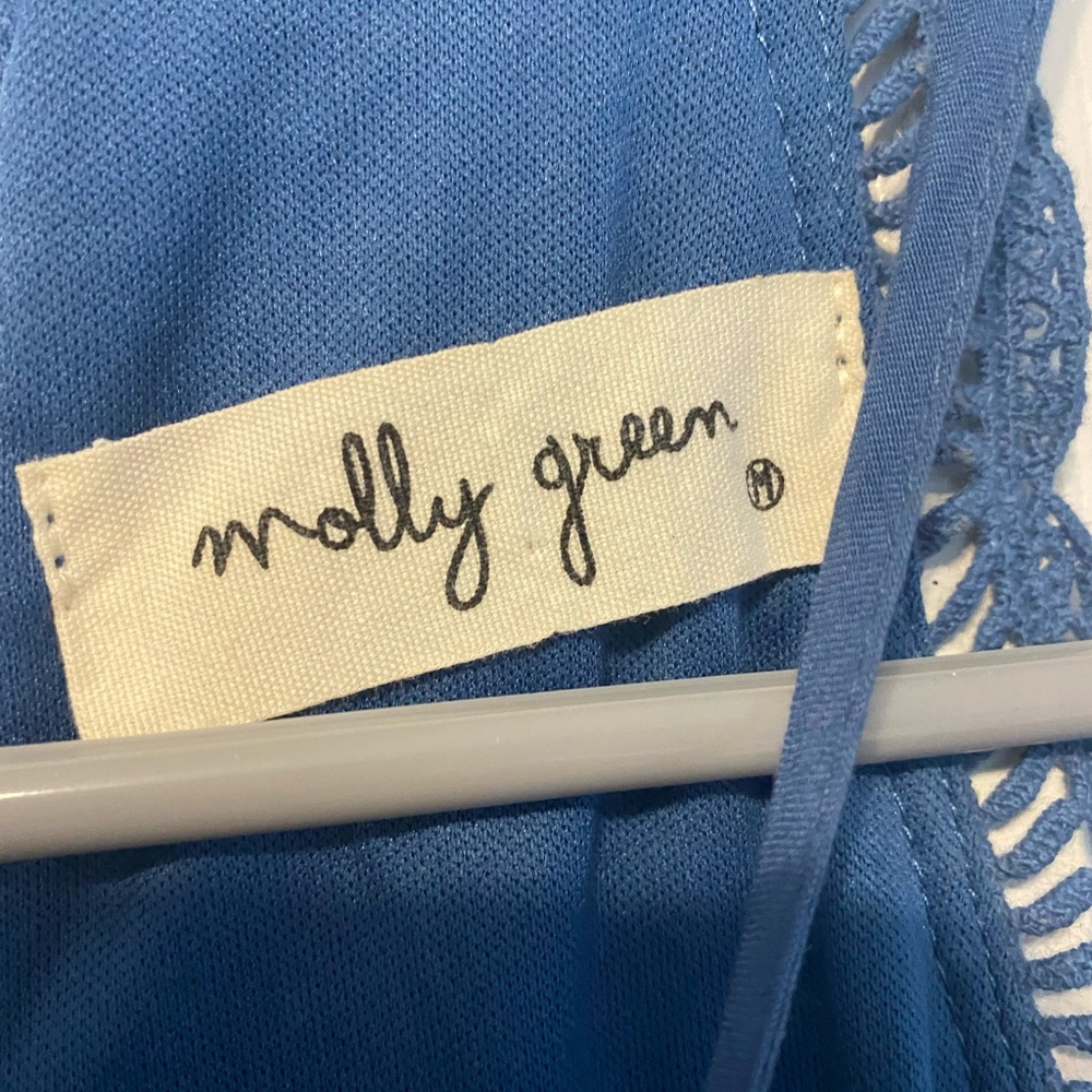 Blue Halter Tanktop - Picture 2 of 3